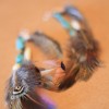 Feather and Turquoise Earrings